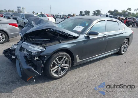 2019 BMW 740I xDrive from USA, damaged, VIN WBA7E4C51KGV28667